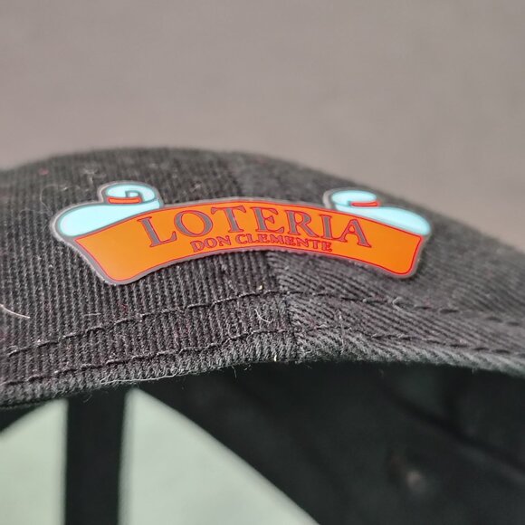 Vans Loteria Don Clamente Hat Cap Snap Back Black Embroidered Candy Skull Logo. - Picture 9 of 15